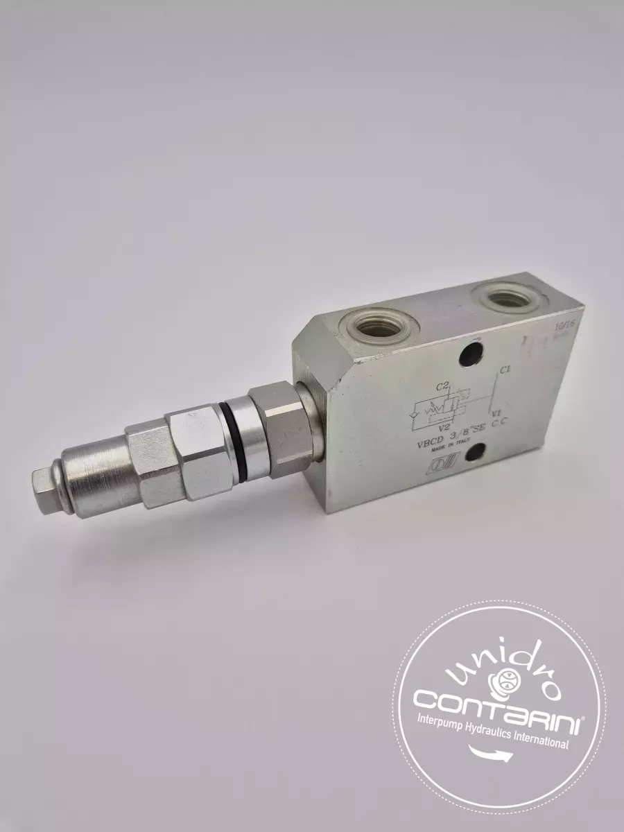 VALVE D'EQUILIBRAGE S.E. 3/4" - VBCD 3/4 SE CC (POUR CENTRE FERME)