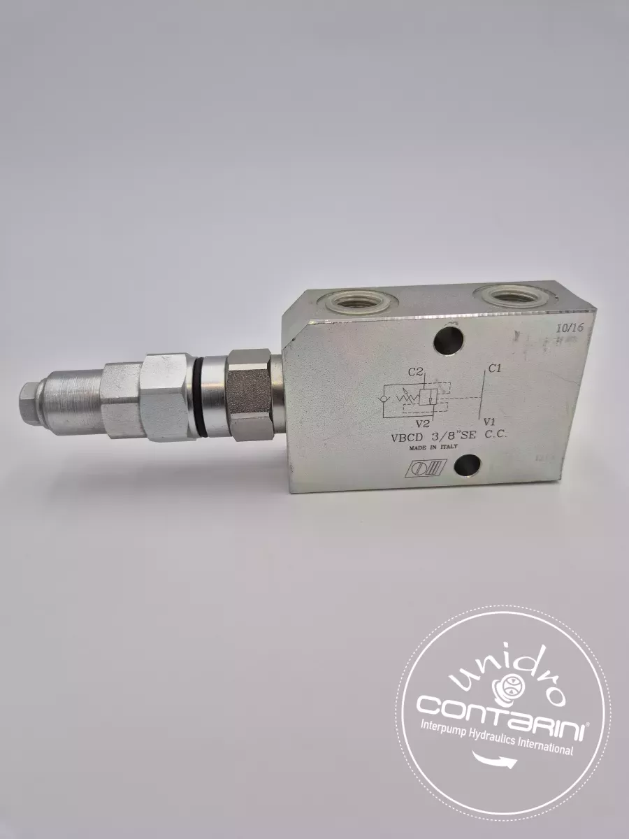 VALVE D'EQUILIBRAGE S.E. 3/4" - VBCD 3/4 SE CC (POUR CENTRE FERME)