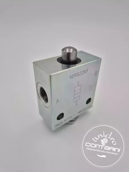 VALVE DE FIN COURSE - NO 3/8" TYPE FC-A 020 - Qmax: 30 L./MN. - 300 B