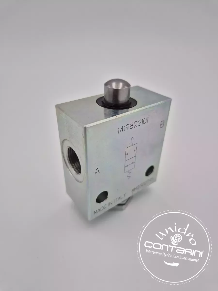 VALVE DE FIN COURSE - NO 3/8" TYPE FC-A 020 - Qmax: 30 L./MN. - 300 B