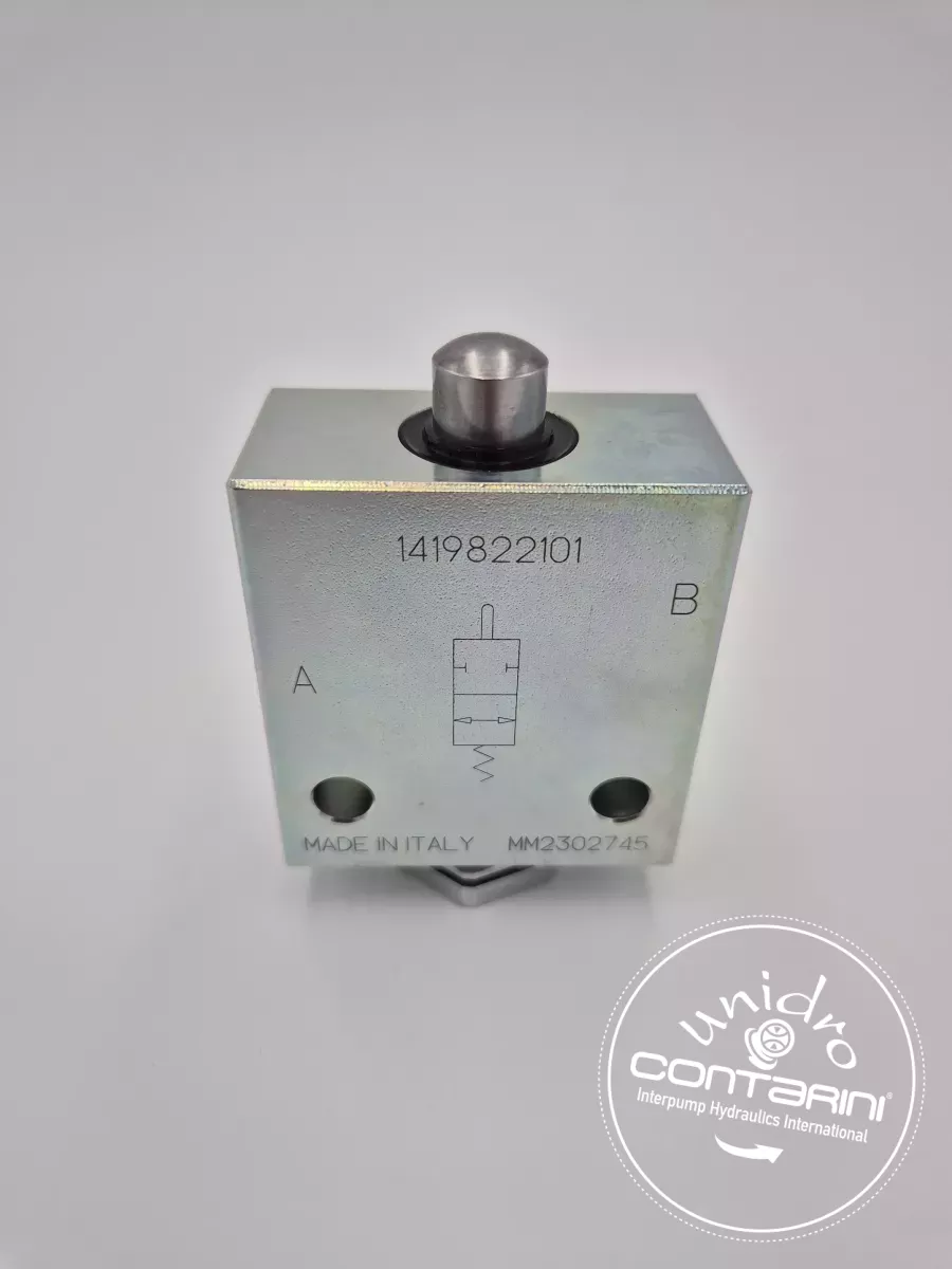 VALVE DE FIN COURSE - NO 3/8" TYPE FC-A 020 - Qmax: 30 L./MN. - 300 B