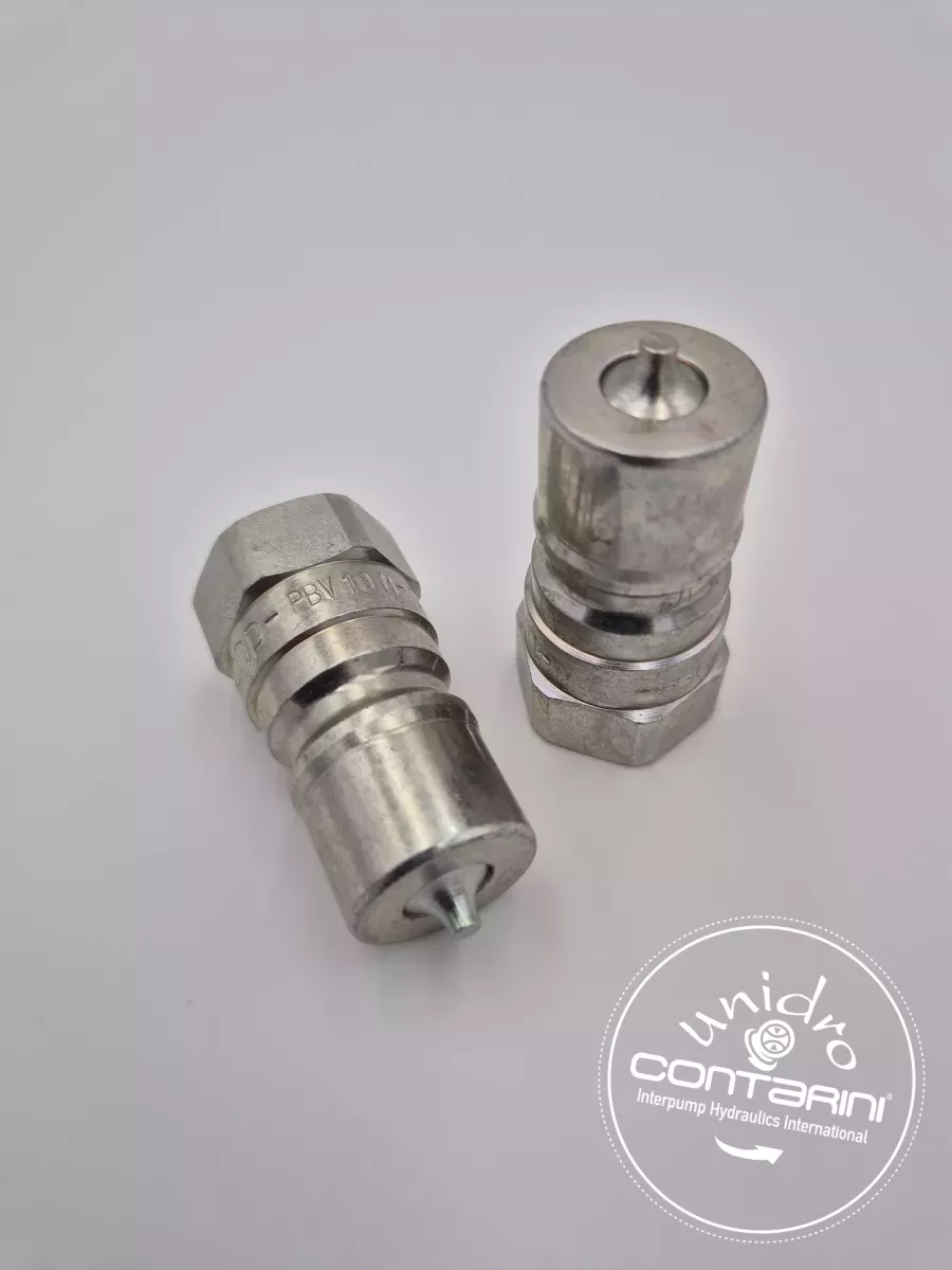 COUPLEUR MALE ISO B - ACIER - DN. 06 - 1/4" G. IG