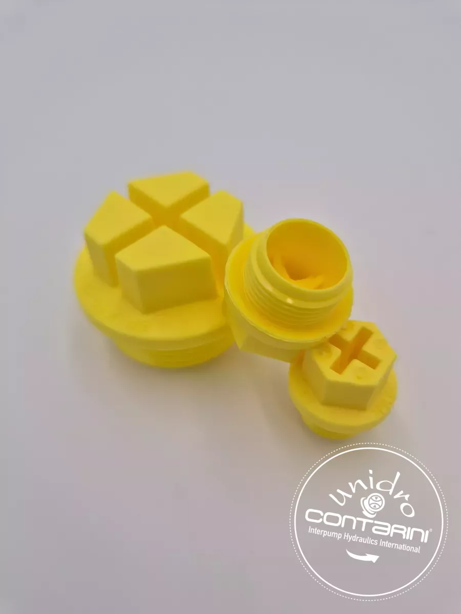 BOUCHON PLASTIQUE A VISSER - M12 x 1.5