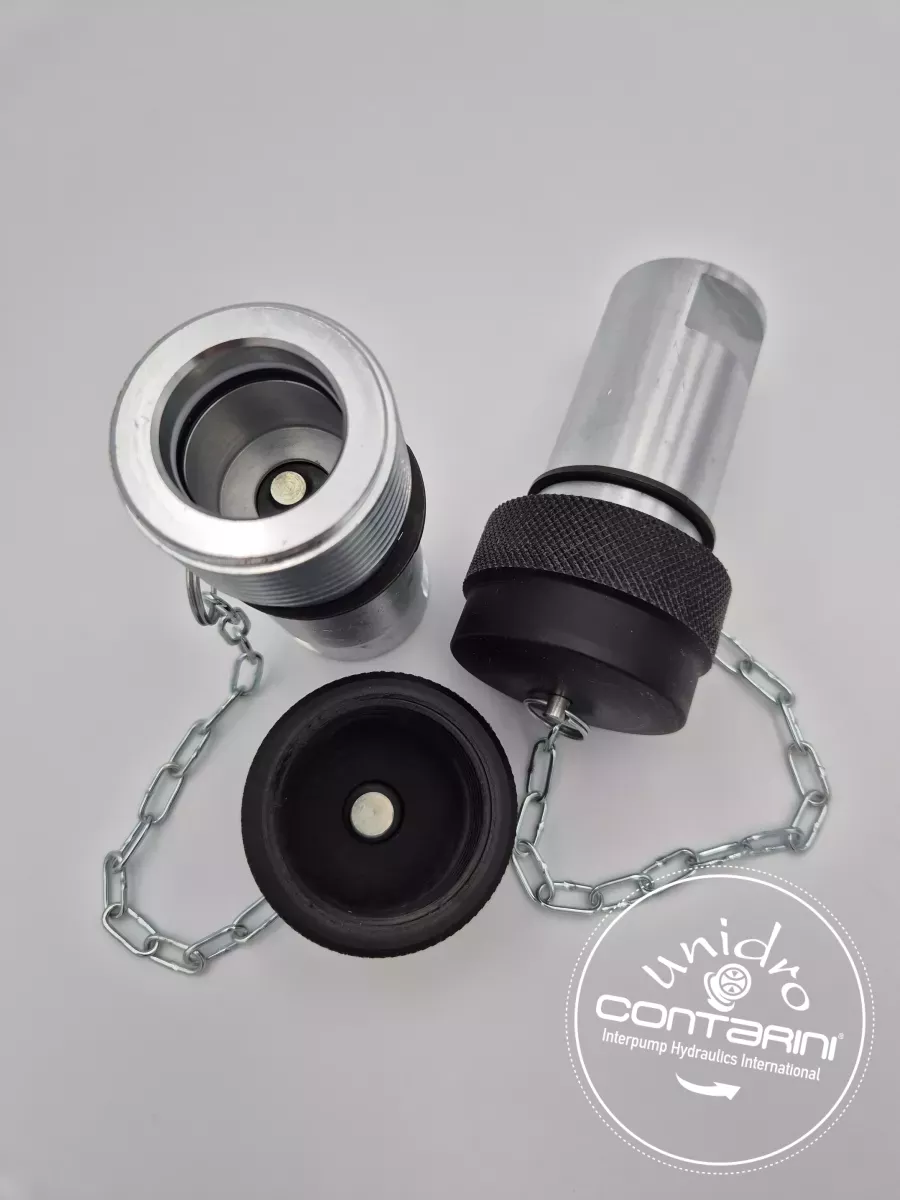 COUPLEUR A VISSER FEMEL. TYPE ROFLE. -PVR DN13-G 1/2" IG AVEC BOUCHON