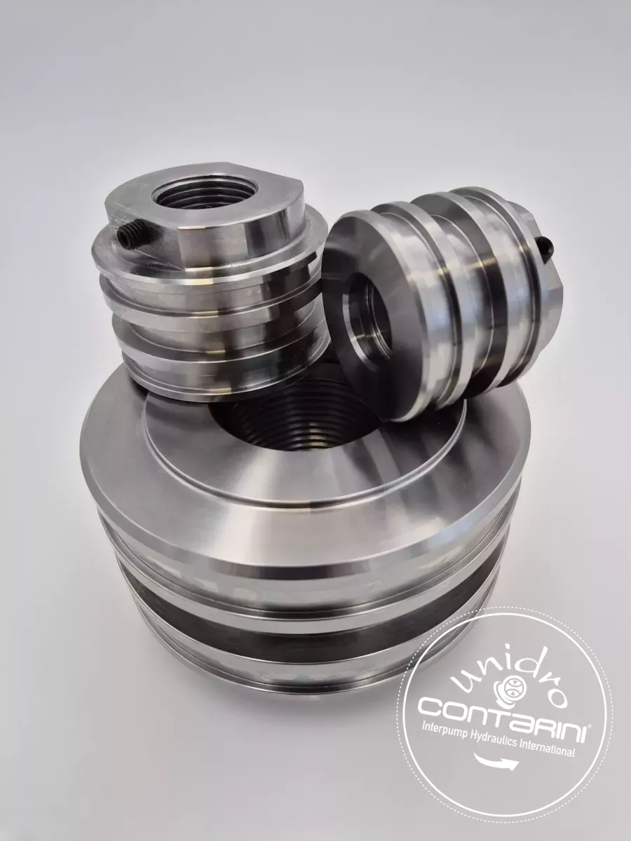 PISTON SERIE LOURDE AL. Ø 63 FIL. M27X2