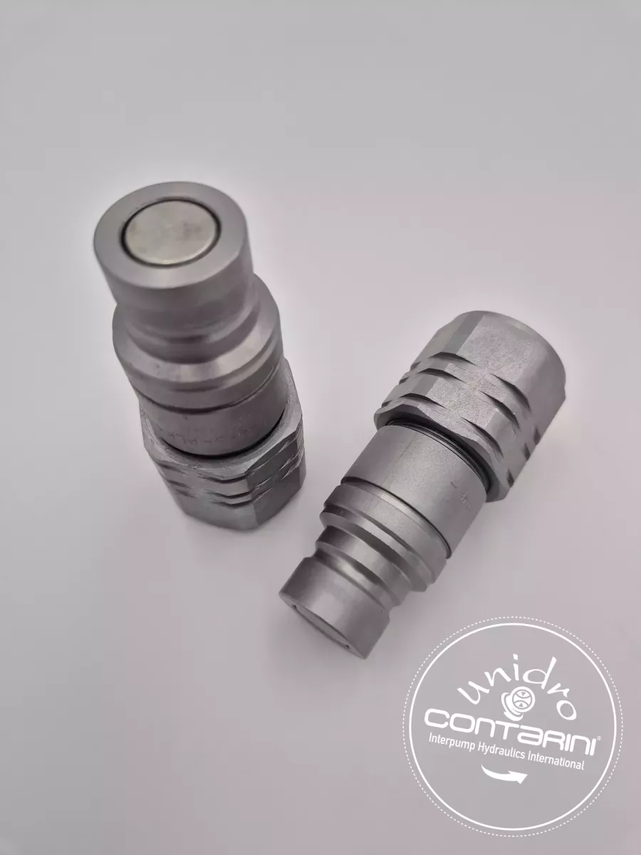 COUPLEUR PLAT-MALE PLK4 DN13  G. 1/2"BSP IG - ISO 10 -CON. SOUS PRES.