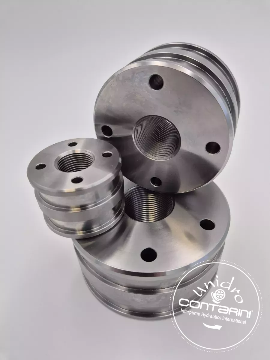 PISTON POUR VERIN S. E. AL. 70 MM. - TARAUDAGE M24 X 2