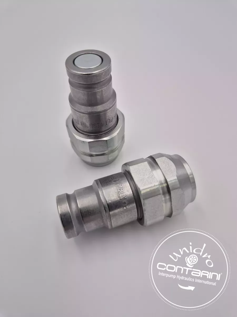 COUPLEUR PLAT - MALE PLT4 DN 06 - G. 1/4" IG - ISO 16028/350 BARS