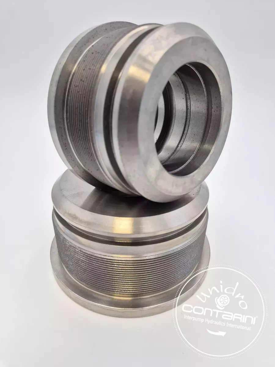 TETE DE GUIDAGE AL. 100 / 60 LG. : 65 MM.  M105 X 2