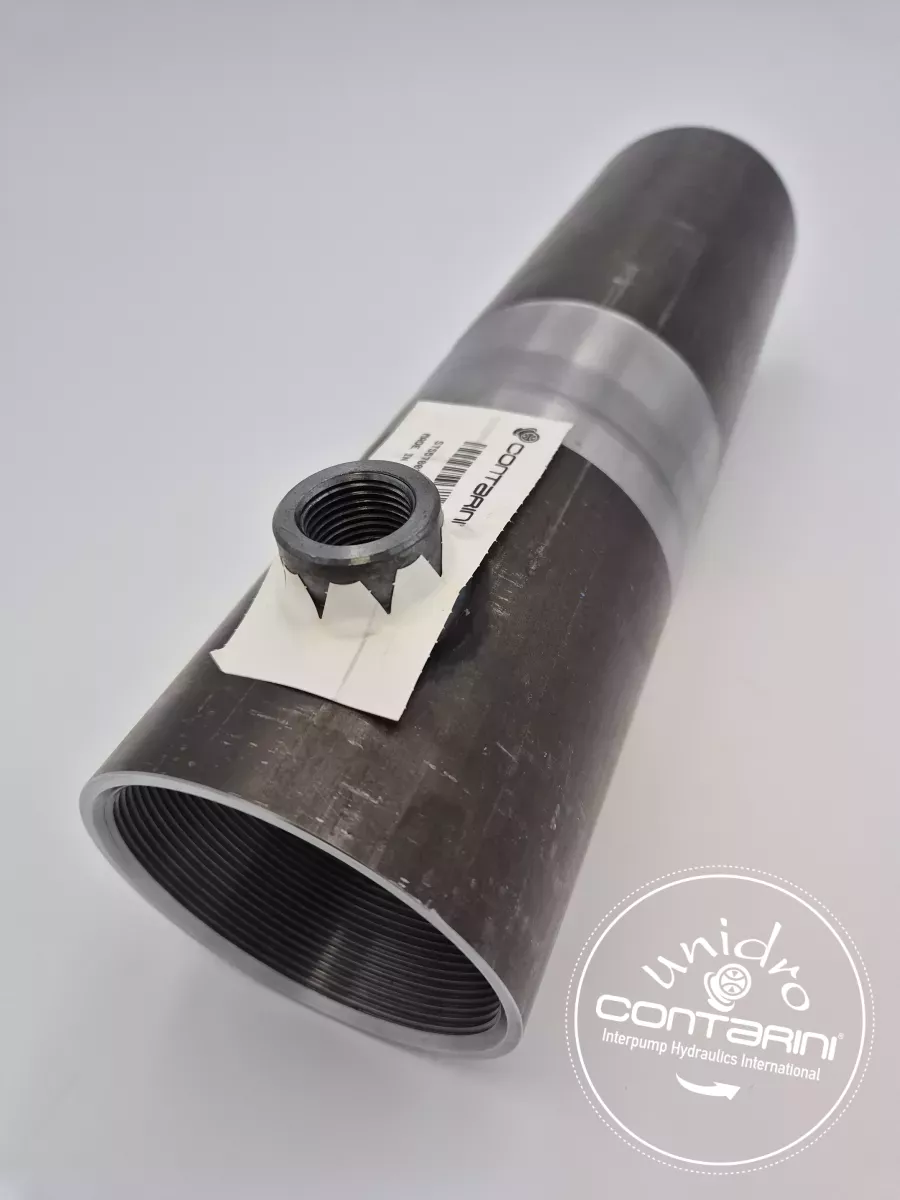 TUBE USINE H8 AVEC BOSSAGE SOUDE AL.100 C:200