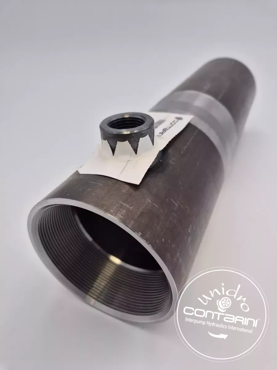 TUBE USINE H8 AVEC BOSSAGE SOUDE AL.100 C:200