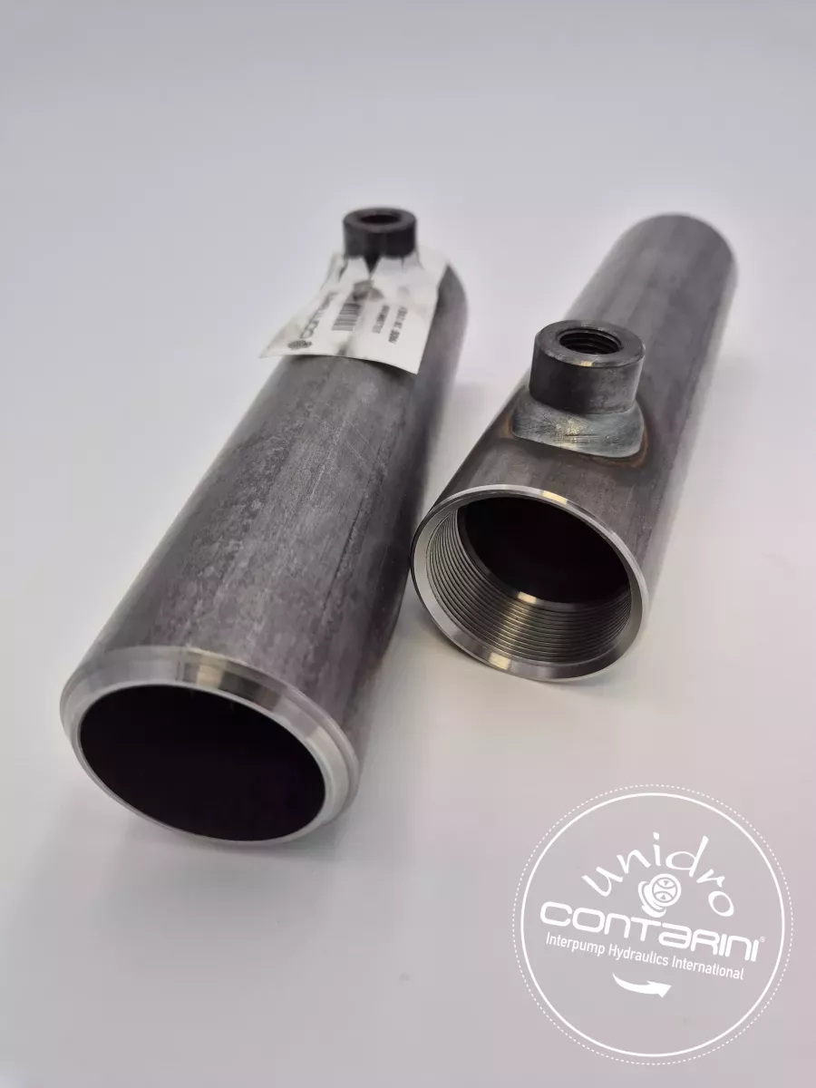 TUBE USINE AVEC BOSSAGE SOUDE AL.63 C:250