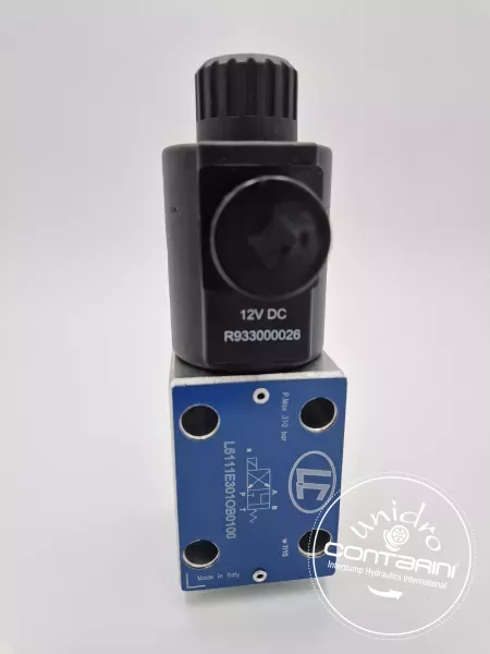 ELECTRO DISTRIBUTEUR CETOP LC1-E301DZ 12 VDC (A- B/T-P ferm.) 1SO