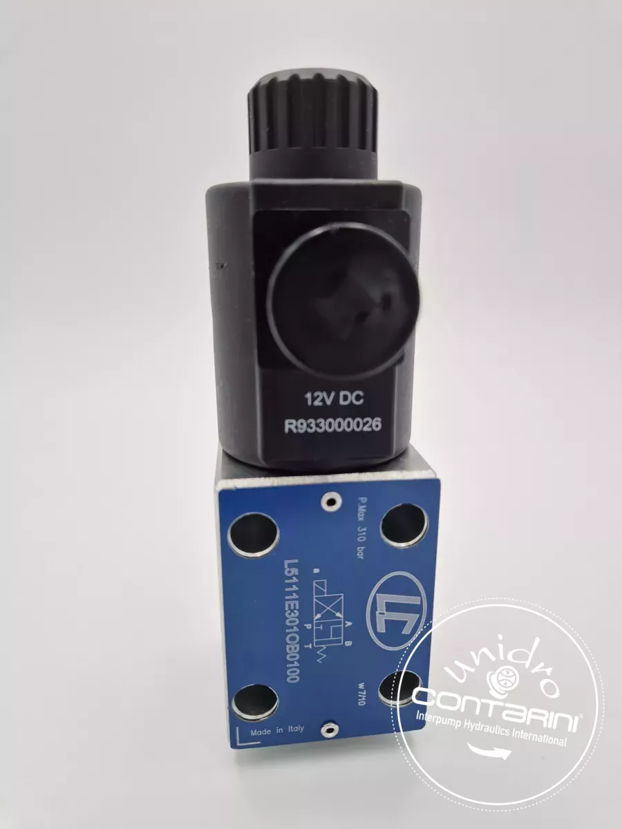 ELECTRO DISTRIBUTEUR CETOP LC1-E301DZ 12 VDC (A- B/T-P ferm.) 1SO