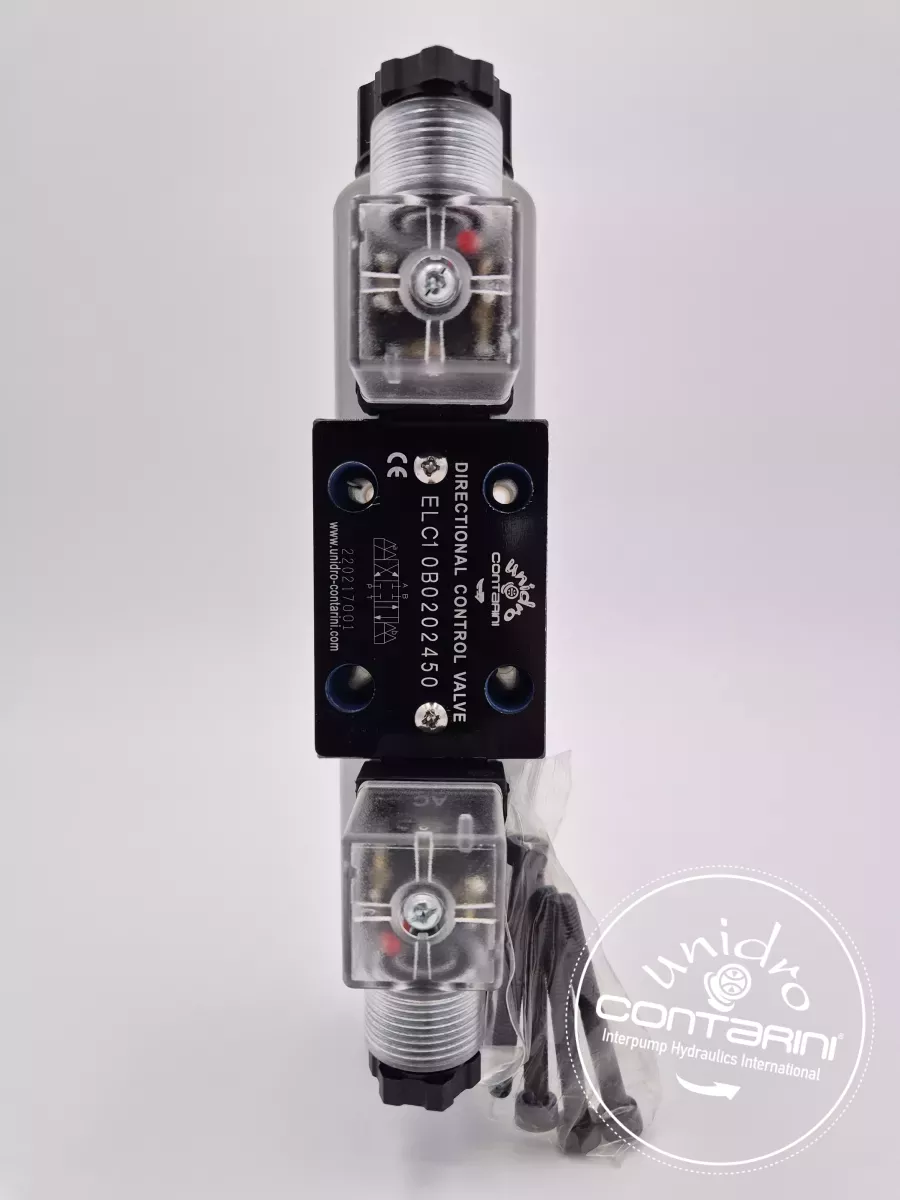 ELECTRODISTRIBUTEUR NG6 - 4/3 - [ X/II- P.T.A.B fermés ]-230V/50