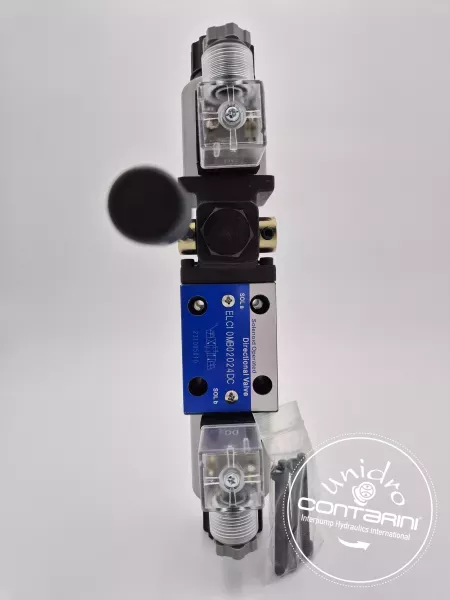 ELECTRODISTRIBUTEUR NG6-4/3-[X/II-P.T.A.B fermés]-12 VDC+CDE SECOURS