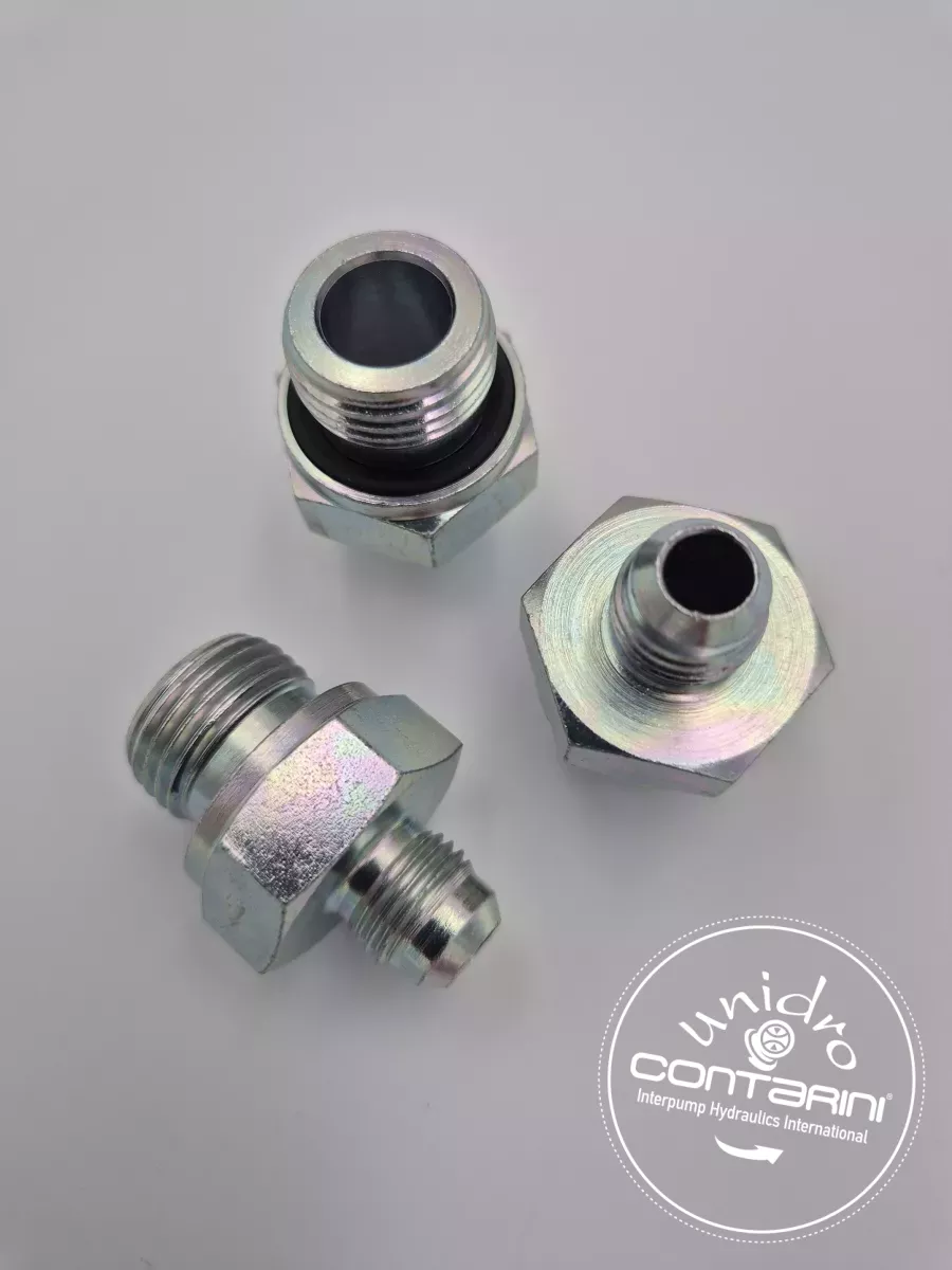 RACCORD DE REDUCTION BSP O-RING/JIC MBSPOR 1/8 MJ 7/16