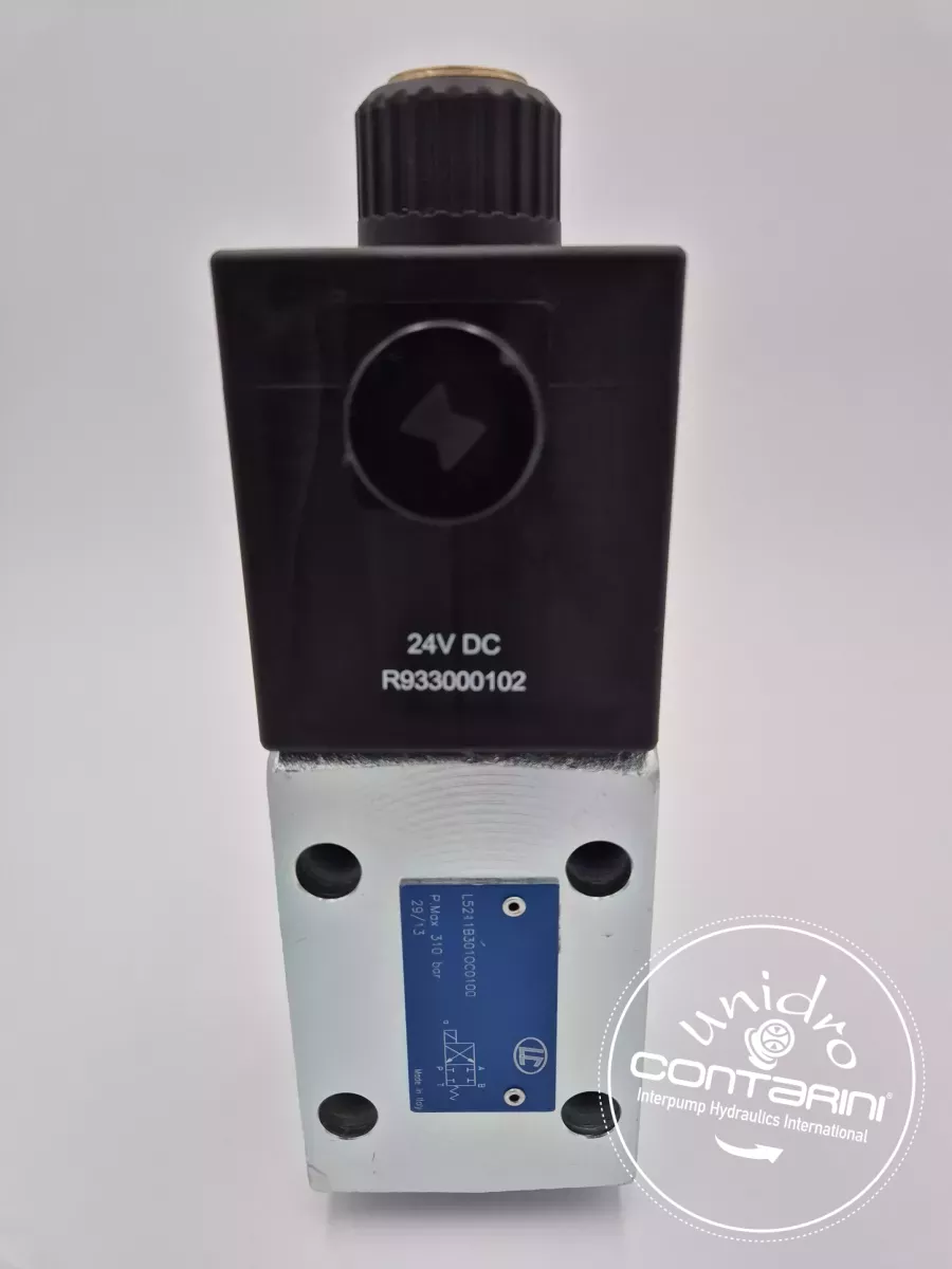 ELECTRO DISTRIBUTEUR CETOP 5 LC2-B301 DZ-12VDC (PTAB FERM.) 1 SOL.