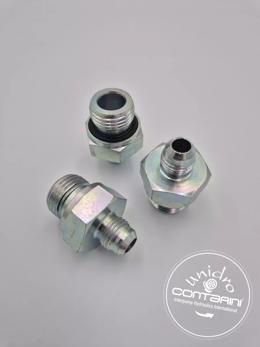 RACCORD DE REDUCTION BSP O-RING/JIC MBSPOR 1/8 MJ 7/16