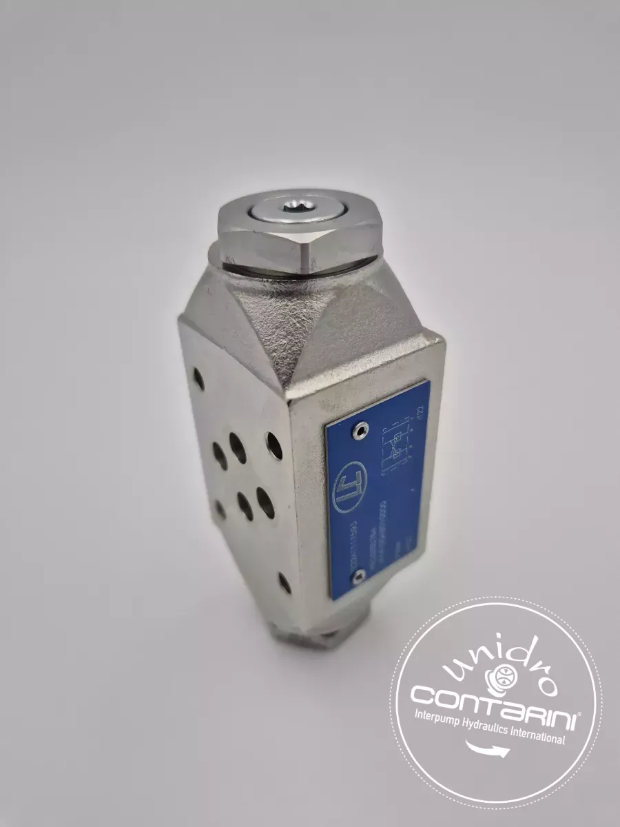 CLAPET PILOTE DOUBLE MODULAIRE CETOP 3 LC1M-VR/ AB 0,5 B.