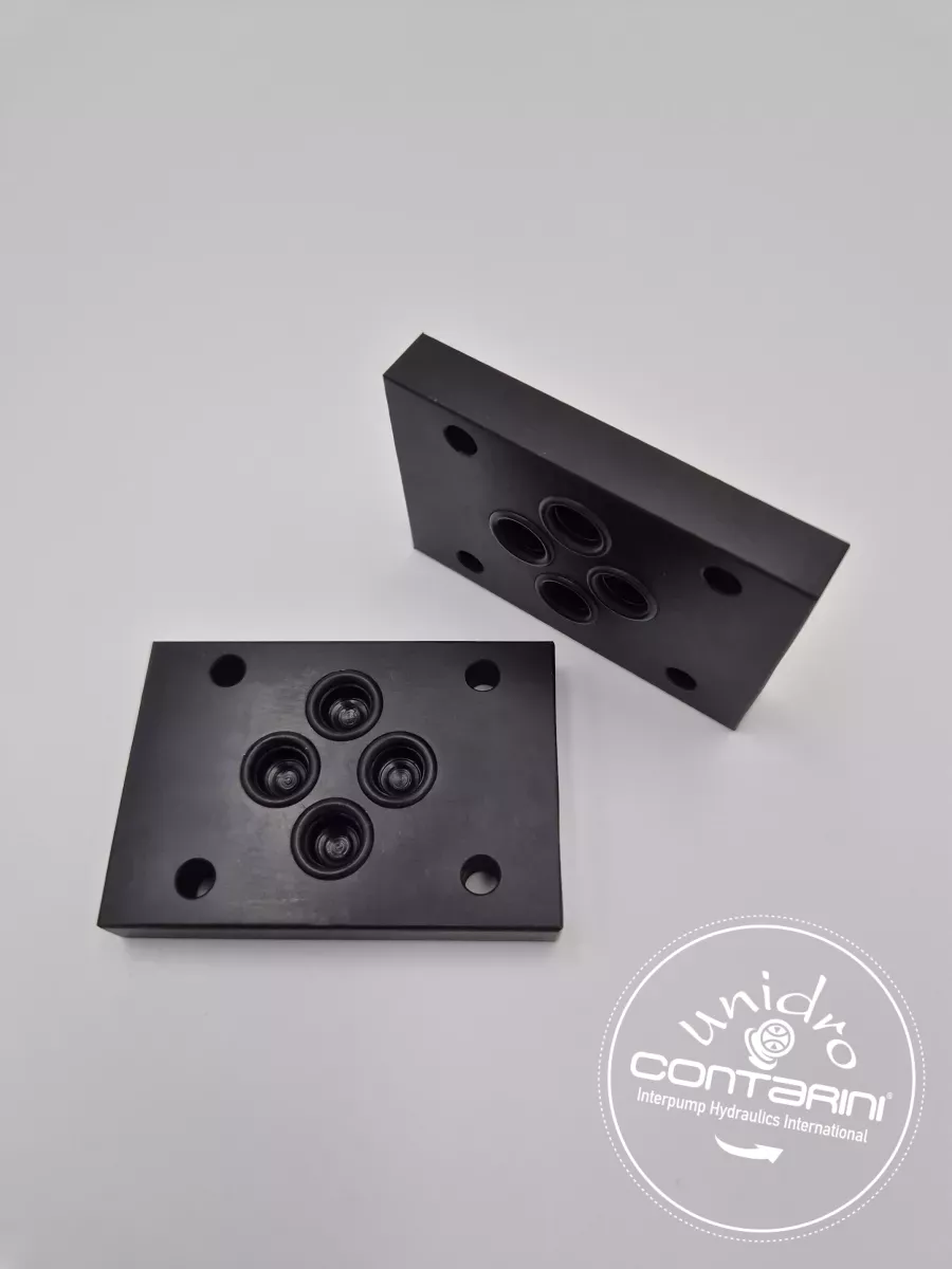 PLAQUE FERMETURE CETOP3 OBTURATEUR