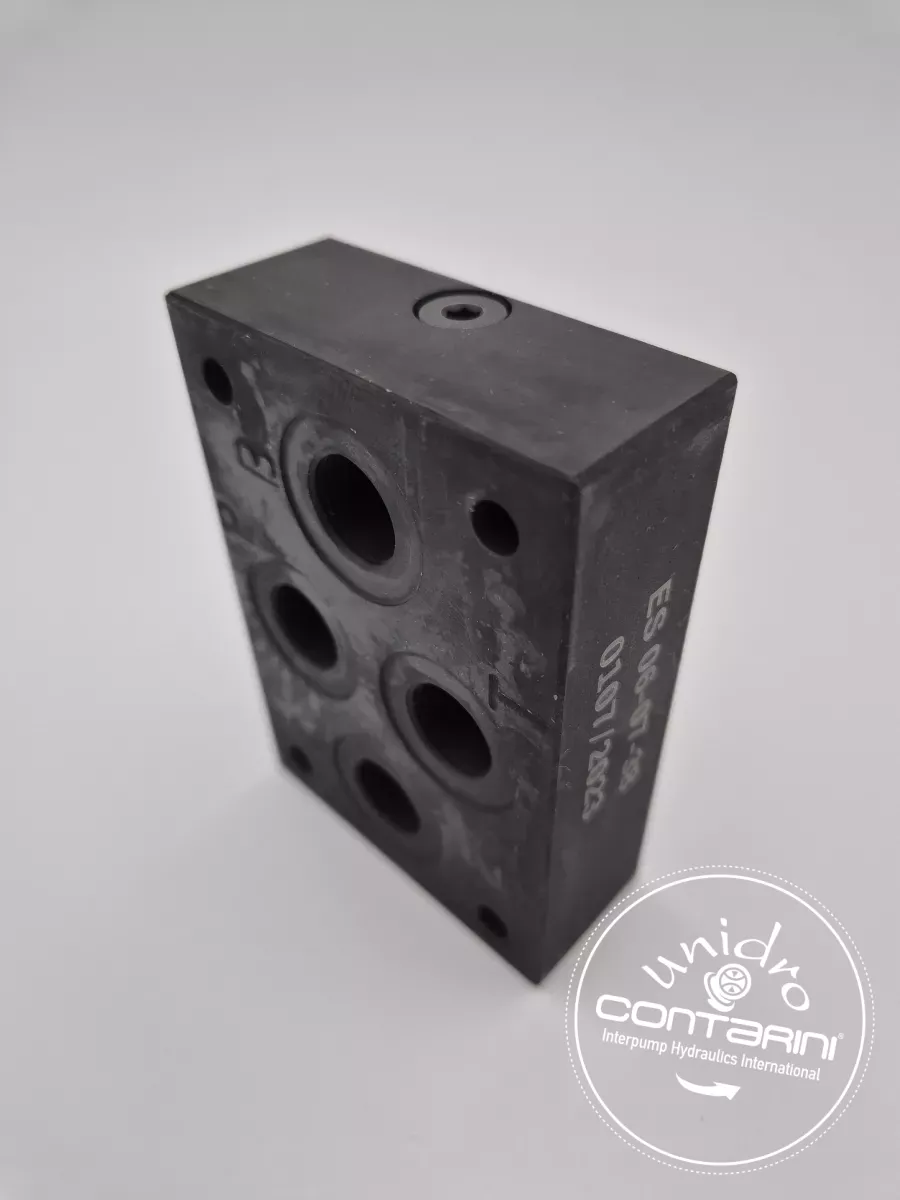 EMBASE CETOP 3 TYPE ES3A38-P 3/8"G- ACIER