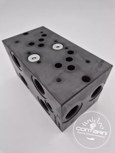 EMBASE NG10 ACIER - 3/4" -2 POSTES - Prédispo. L.P. M26 -