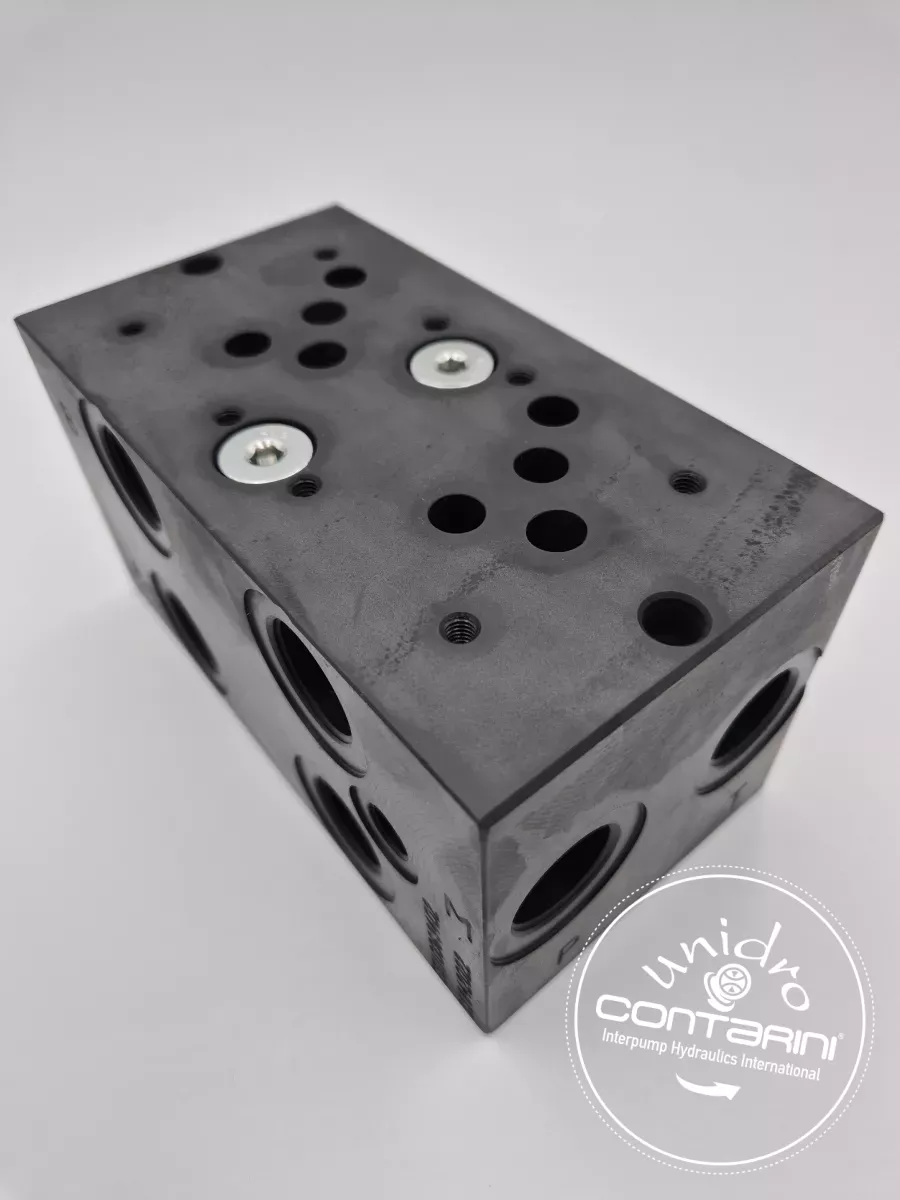 EMBASE NG10 ACIER - 3/4" -2 POSTES - Prédispo. L.P. M26 -