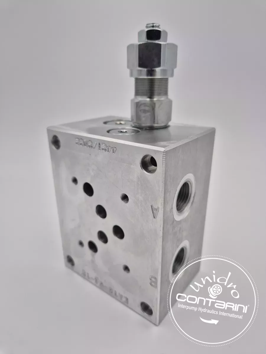 EMBASE ALU NG10 - 1/2" - 1 POSTE + VMP 50:250B- P.T/POST. - A.B/LAT.