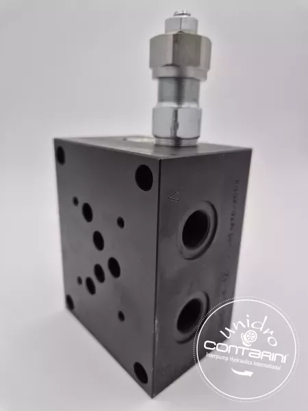 EMBASE NG10 ACIER - 1/2" -1 POSTE -VMP 50:250B - P/T: POS. - A/B: LAT