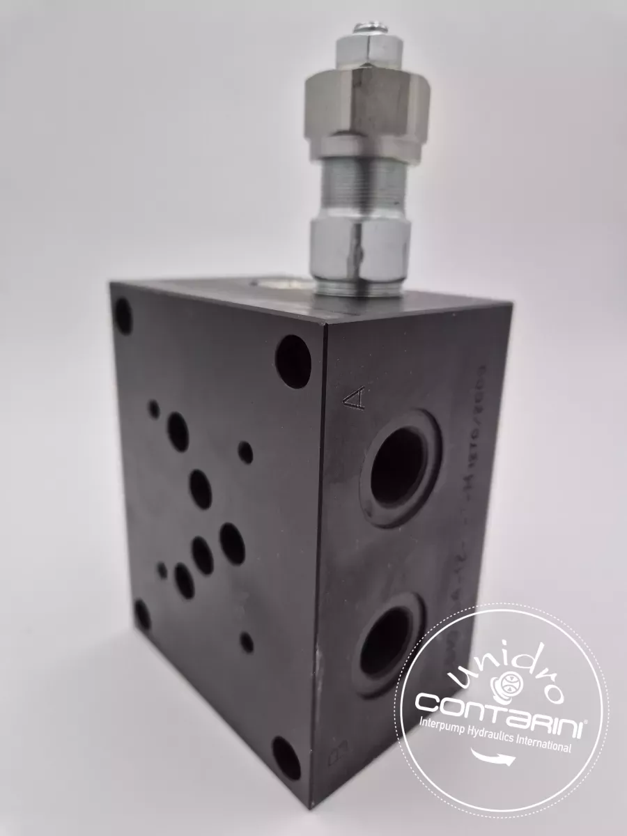 EMBASE NG10 ACIER - 1/2" -1 POSTE -VMP 50:250B - P/T: POS. - A/B: LAT