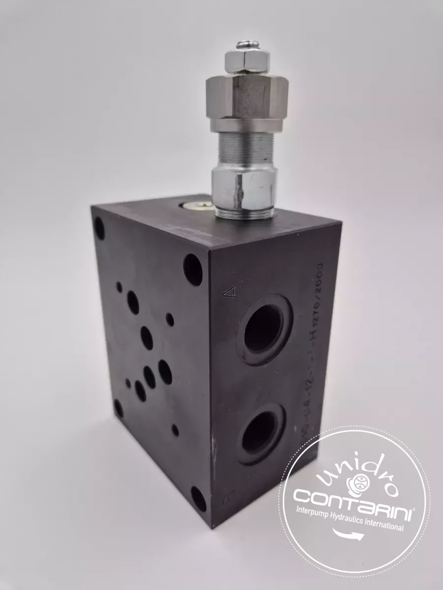 EMBASE NG10 ACIER - 1/2" -1 POSTE -VMP 50:250B - P/T: POS. - A/B: LAT