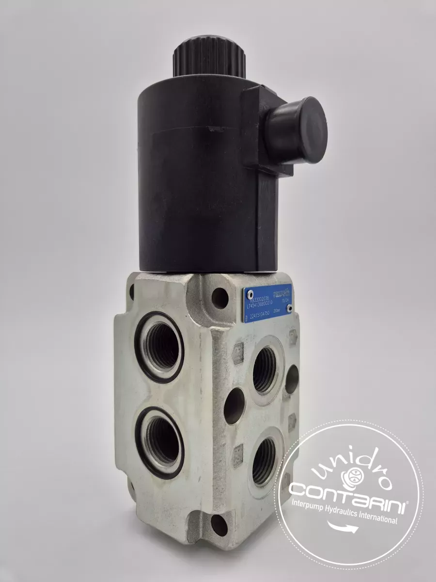 VS281/F (1/2" - 90 L/MIN) 6 VOIES / 2 POSITIONS