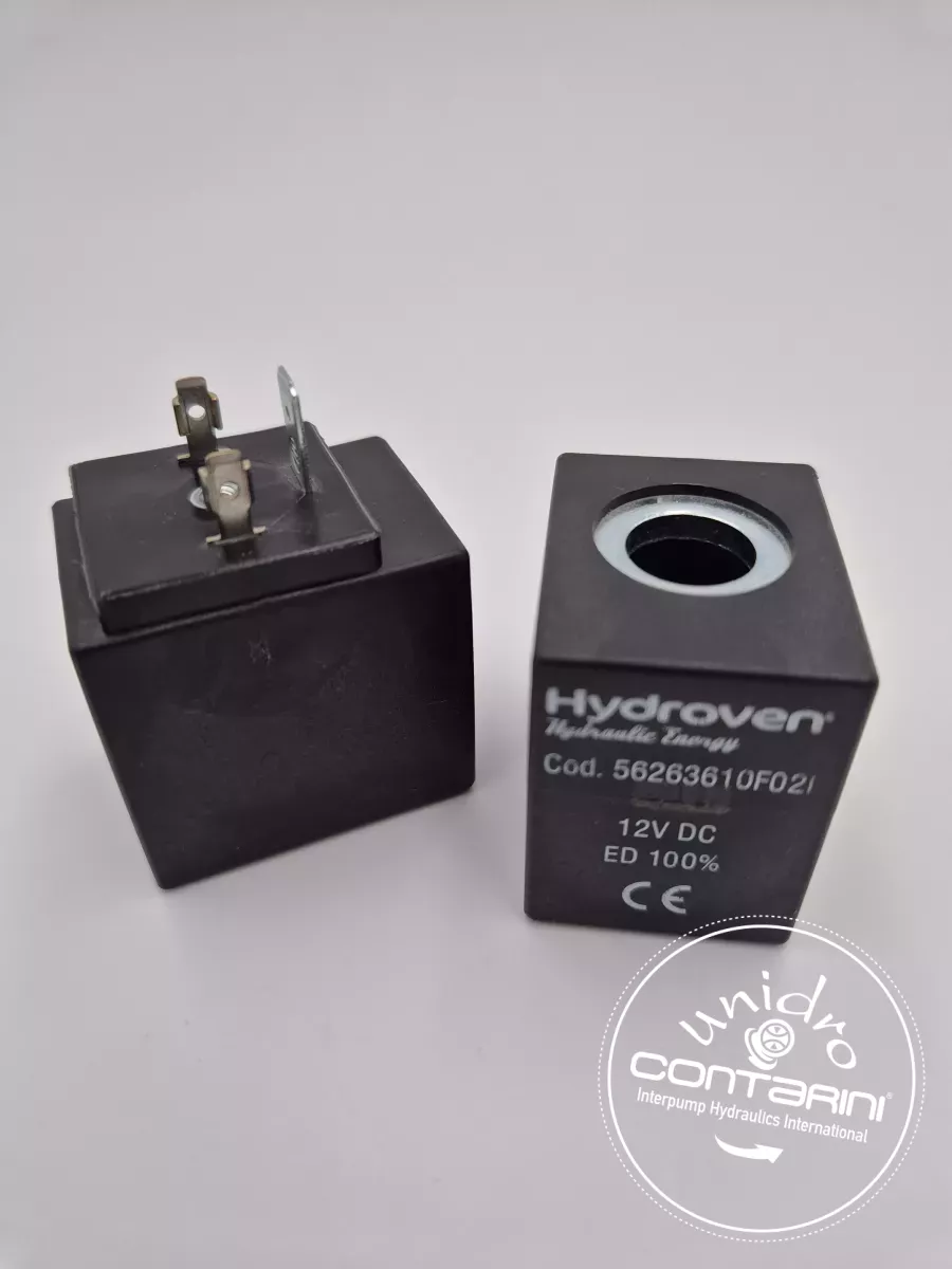 SOLENOIDE POUR CARTOUCHE SAE 08 - 2/2 - E 08 N -12 VDC Ø 13