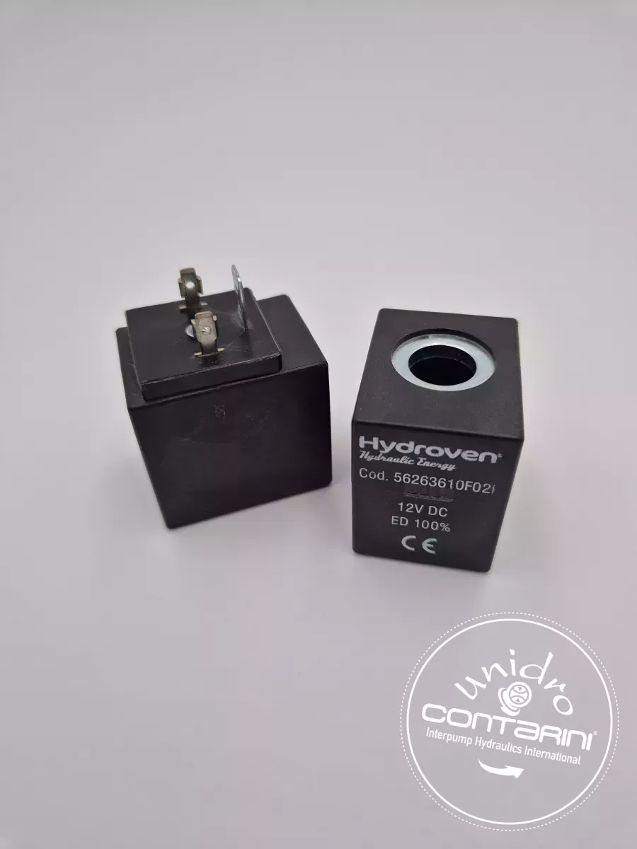 SOLENOIDE POUR CARTOUCHE SAE 08 - 2/2 - E 08 N -12 VDC Ø 13