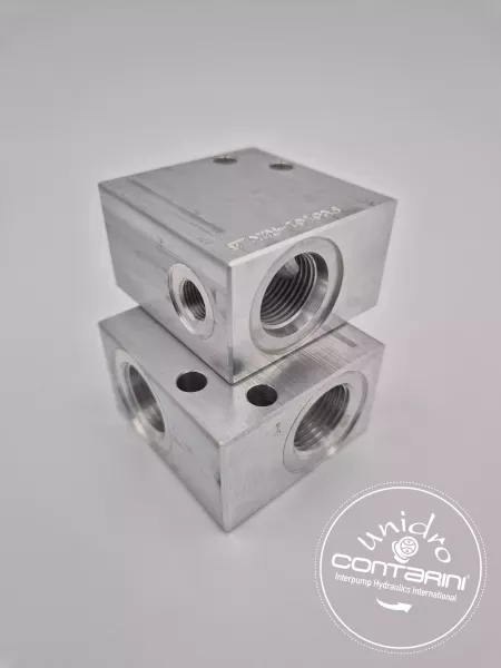 HRV12 ORIFICES 1/2" BLOC FORÉ SAE 8