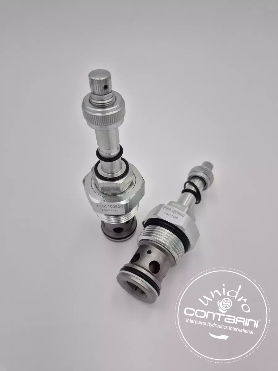 CARTOUCHE SAE 16 - 2/2 NC - Pmax: 350 B. - Qmax: 200 L./min.-CDE SEC.