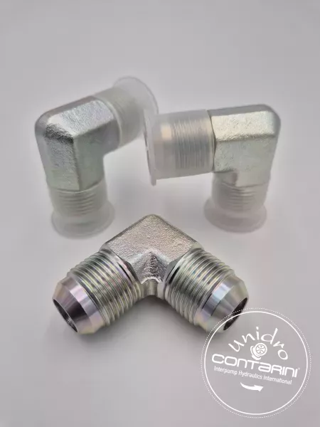 ADAPTEUR A 90° MJIC/MJIC MJ 7/16 MJ 7/16 90°