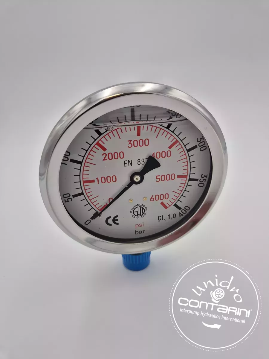 AMGR. Ø100MM/RACC.M. 1/2"BSP FIXATION RADIALE/PRISE VERTICALE