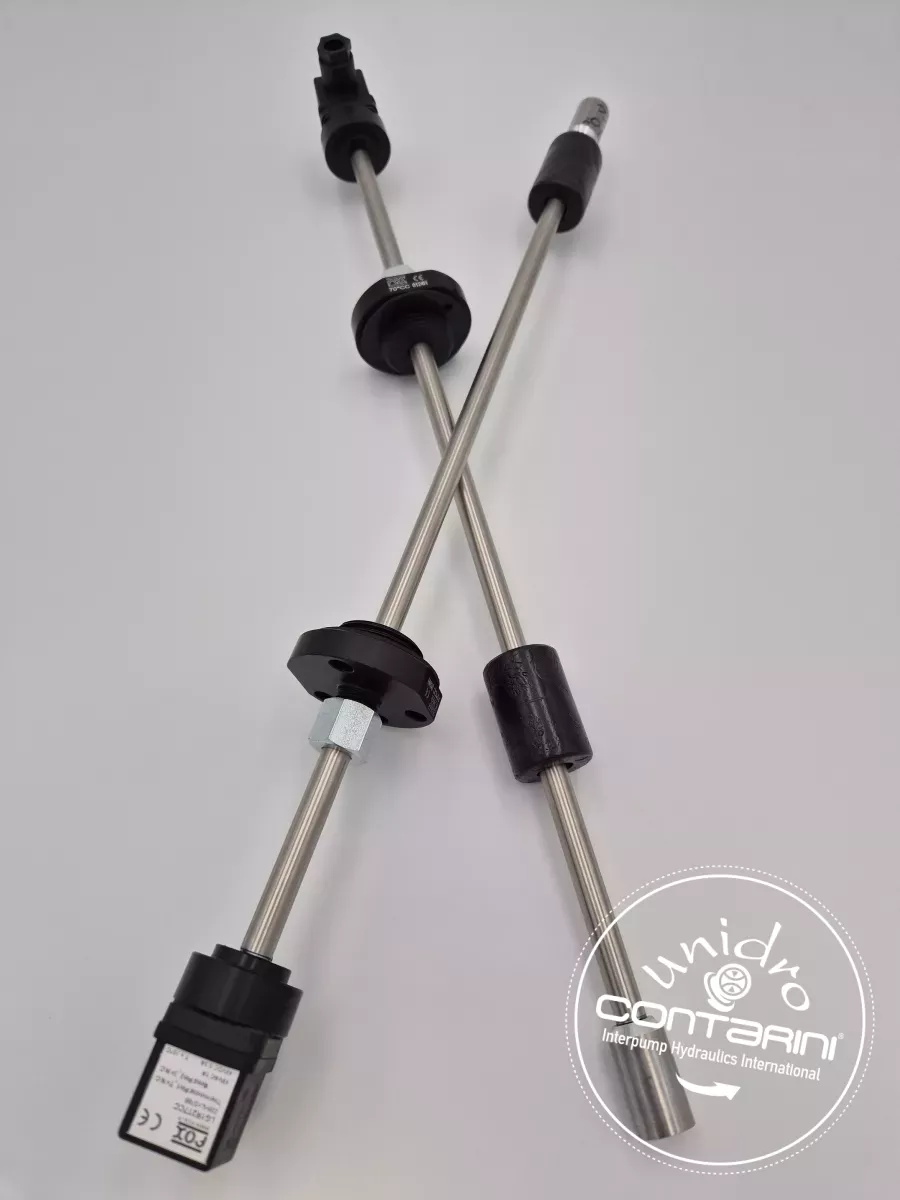 INDICATEUR DE NIVEAU ET T° LG1 R2 T7 CC - 70°C NC-NC - 370mm