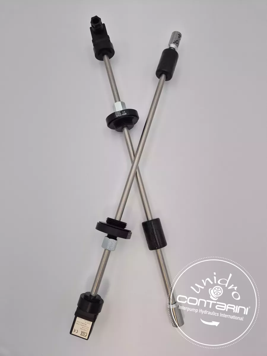 INDICATEUR DE NIVEAU ET T° LG1 R2 T7 CC - 70°C NC-NC - 370mm