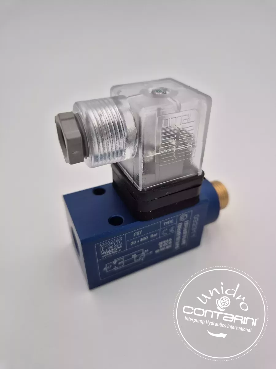 PRESSOSTAT F57 M4 TARAUDAGE 1/4"BSP REGL. 30 A 300 B.+CONNECT. LED
