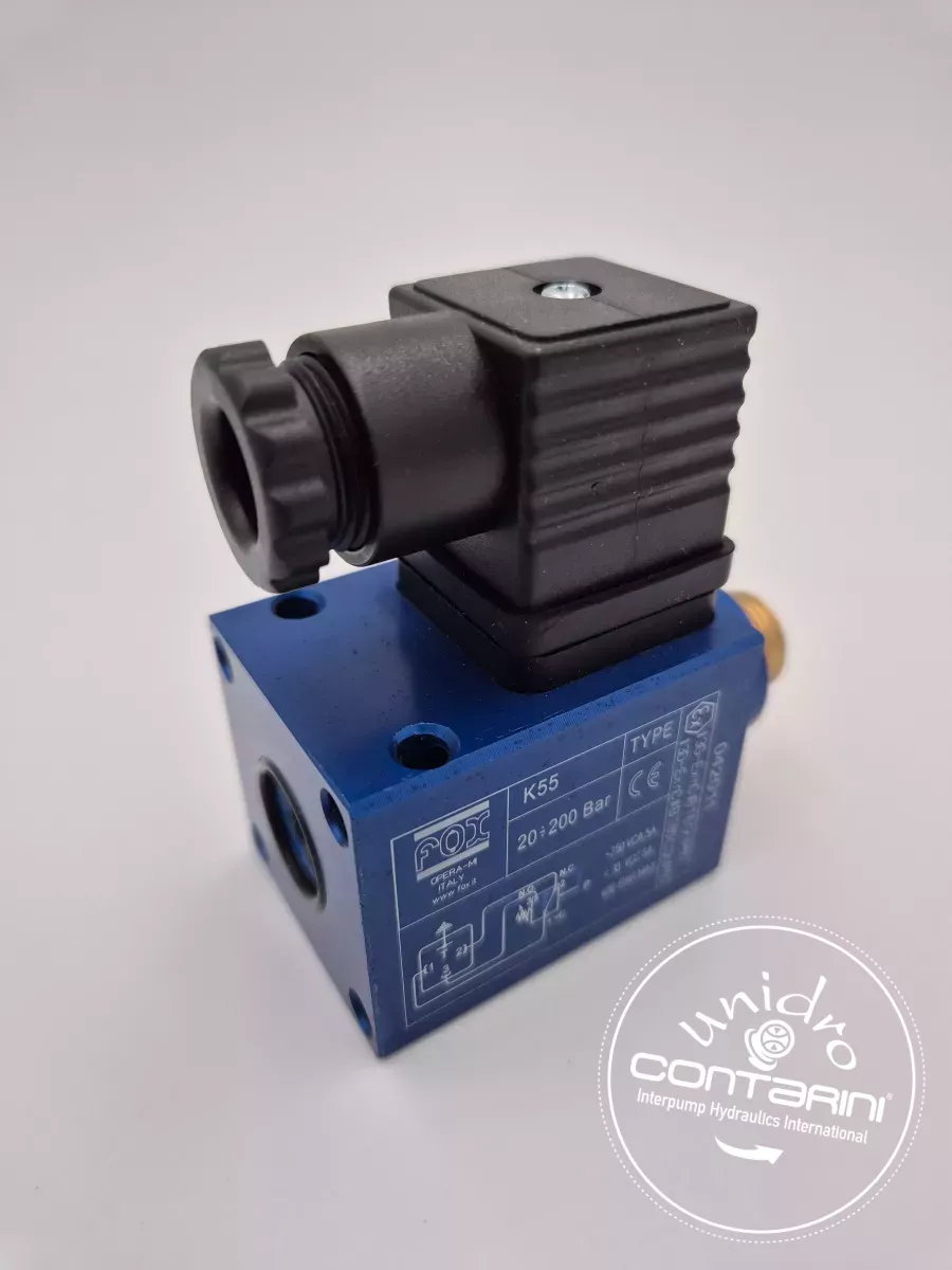 PRESSOSTAT K59 FEM: 1/4" BSP - PLAGE: 40à400 B - Pmax: 600B