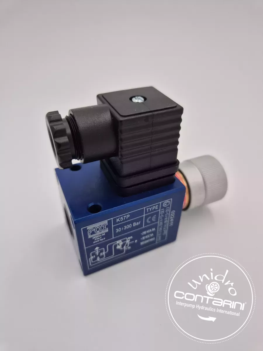 PRESSOSTAT TYPE K53P - 1/4" F. - PLAGE 2à40 B. (MOLETTE DE REGLAGE)