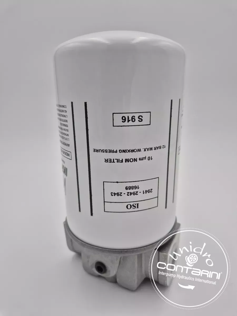 AFACA FILTRE COMPLET(TÊTE+CART.) ASPIRATION 3/4" 30 À 40 L/MIN