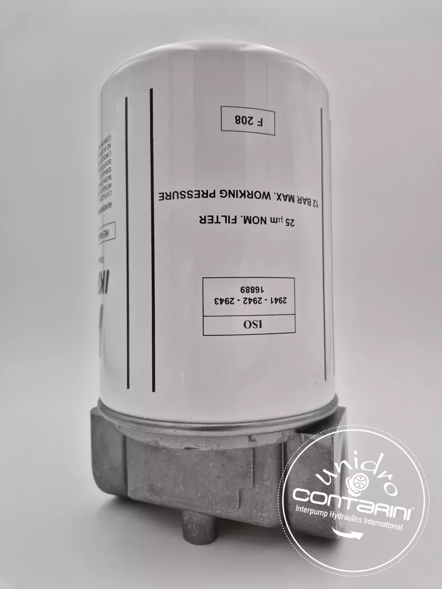 AFACA FILTRE COMPLET(TÊTE+CART.) ASPIRATION 1"1/4" 75 À 105 L/MIN