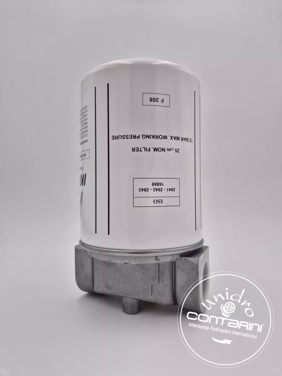 AFACA FILTRE COMPLET(TÊTE+CART.) ASPIRATION 1"1/4" 75 À 105 L/MIN