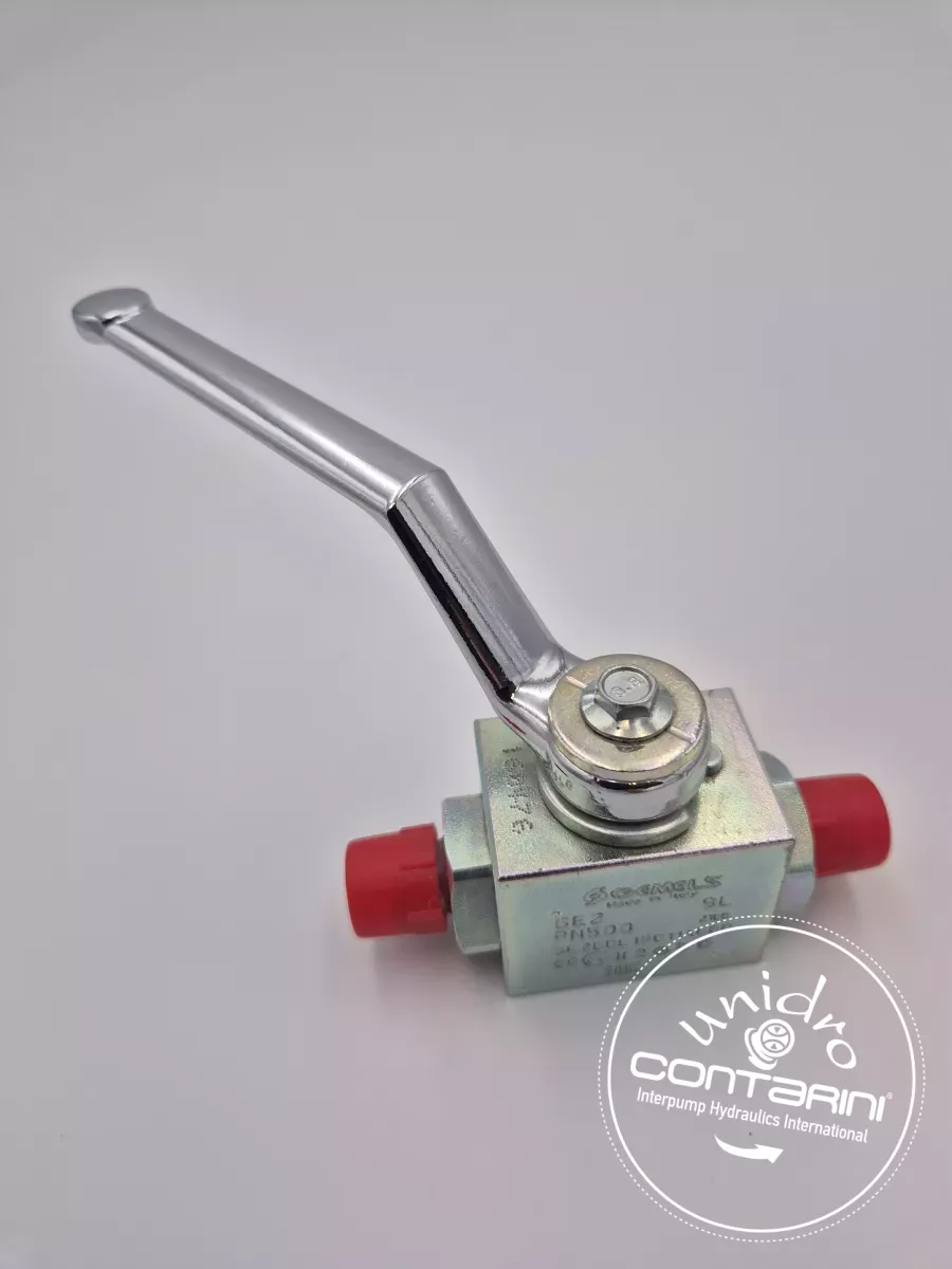 RSD2 RACC. MALE DIN ROBINETS 2 VOIES