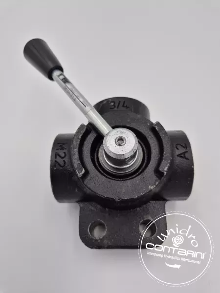 D3-A CENTRE OUVERT ROBINETS 3 VOIES