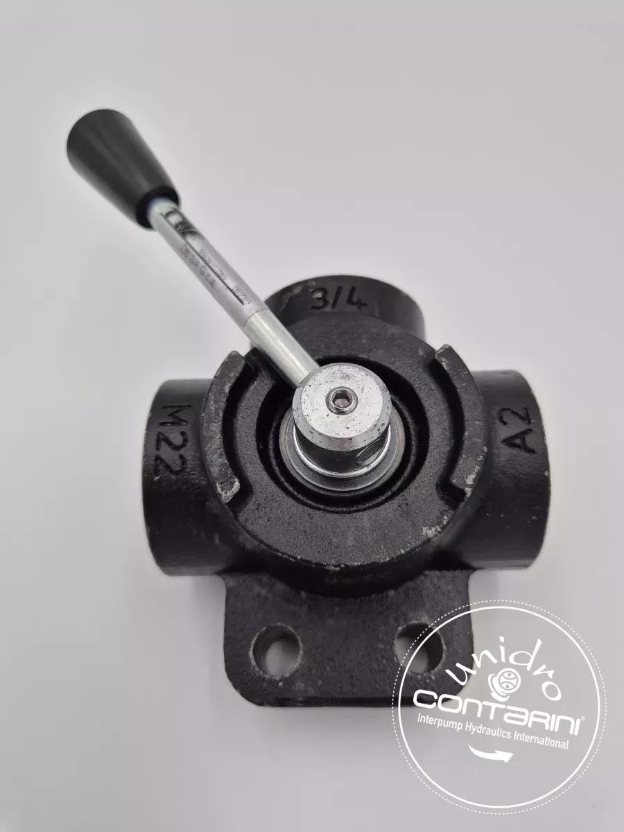 D3-A CENTRE OUVERT ROBINETS 3 VOIES